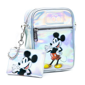 NEW! Buckle Down Disney 100 Mickey Mouse Bag and Wallet Combo  D8